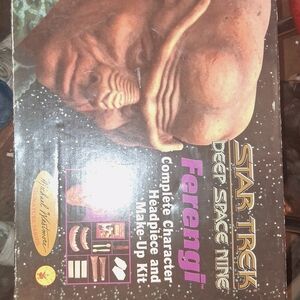 Star Trek Deep Space Nine Ferengi Costume Shirt And Makeup Kit